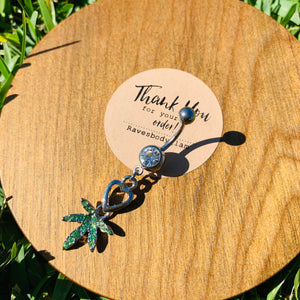 Heart and Gem Pot Leaf